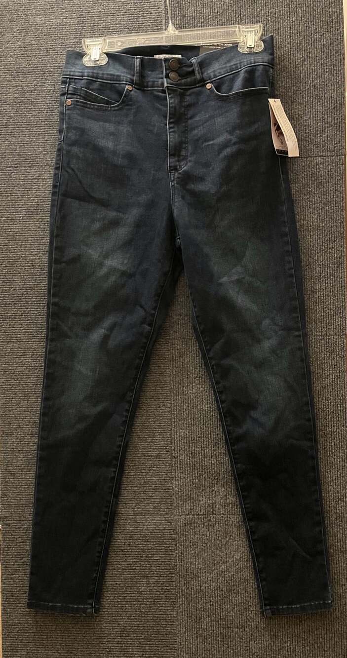 Sofia Jeans By Sofia Vergara Eva Skinny Ankle Size 6 Dark Wash Luxe Stretch